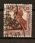 Stamps Europe - Germany -  Imperio / Deutsches Reich./ Fondo Blanco.
