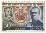 Stamps : Europe : Spain :  2624.- Centenario del Cuerpo de Abogados del Estado