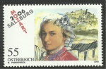 Sellos de Europa - Austria -  Mozart