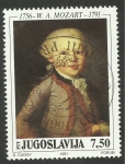 Stamps Yugoslavia -  Mozart