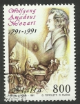 Stamps Italy -  Mozart