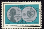 Sellos de America - Cuba -  Centenario de la moneda cubana
