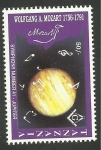 Stamps Tanzania -  Mozart