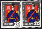 Stamps Uruguay -  50º Arma de Ingenieros