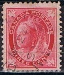 Sellos de America - Canad -  Scott   69  Reina Victoria (2)
