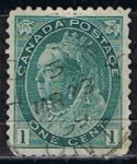 Stamps Canada -  Scott   75  Reina Victoria (5)