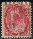Stamps Canada -  Scott   77  Reina Victoria (6)