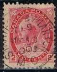Stamps Canada -  Scott   77  Reina Victoria (9)