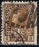 Sellos de America - Canad -  Scott  MR7  Rey George V (4)