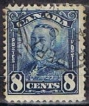 Stamps Canada -  Sott  154 Rey George V (3)