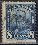 Stamps Canada -  Sott  154 Rey George V (4)