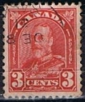Sellos de America - Canad -  Sott  167  Rey George V