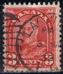 Sellos de America - Canad� -  Sott  167  Rey George V (2)