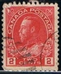 Sellos de America - Canad� -  Scott  106  Rey George  V