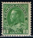Stamps Canada -  Scott  107  Rey George V