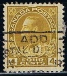 Stamps Canada -  Scott  110 Rey George  V