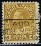 Sellos de America - Canad -  Scott  110 Rey George  V
