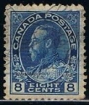 Stamps Canada -  Scott  115  Rey George V