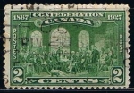Stamps Canada -  Scott  142 Los Padres de la Confederacion