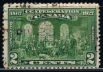 Sellos de America - Canad -  Scott  142 Los Padres de la Confederacion