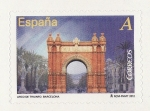 Stamps Spain -  ARCO DE TRIUNFO, BARCELONA