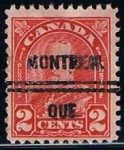 Stamps Canada -  Scott  165  Rey George V (2)
