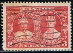 Stamps Canada -  Scott  213  Rey george V y Reina Mary