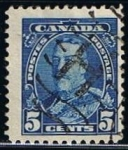 Sellos de America - Canad� -  Scott  221  Rey George  V