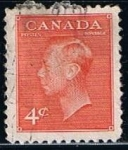 Stamps Canada -  Scott  287  Rey George VI