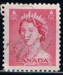 Sellos de America - Canad -  Scott  327  Elizabeth II