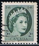 Stamps Canada -  Scott  338   Elizabeth II
