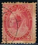 Stamps Canada -  Scott   78  Reina Victoria (3)