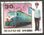 Sellos de Asia - Corea del norte -  1920 - locomotora