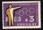 Stamps : America : Uruguay :  XVIII Torneo Olimpico 1964