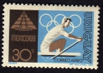 Stamps Uruguay -  mexico 68