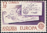 Stamps Andorra -  EUROPA 1979. CARTAS PREFILATÉLICAS