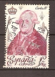 Stamps : Europe : Spain :  carlos IV