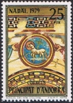 Sellos del Mundo : Europa : Andorra : NAVIDAD 79. AGNUS DEI, SANTA COLOMA