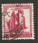 Stamps : Asia : India :  Planificación familiar