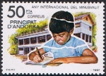 Stamps : Europe : Andorra :  AÑO INTERNACIONAL DEL MINUSVÁLIDO
