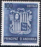 Stamps Andorra -  SERIE BÁSICA. ESCUDO DE ANDORRA
