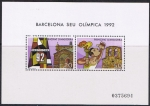 Stamps Andorra -  HB BARCELONA, SEDE OLÍMPICA 1992