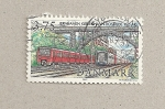 Stamps Denmark -  Trenes