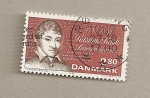 Stamps : Europe : Denmark :  Rasmus Rask, linguista