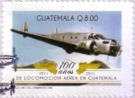 Stamps America - Guatemala -  Centenario de la Locomoción Aérea en Guatemala