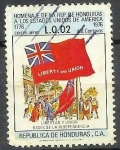 Stamps : America : Honduras :  Libertad y Union