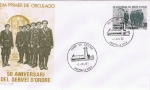 Stamps : Europe : Andorra :  SPD 50 ANIV. DE LA CREACIÓN DEL SERVEI D