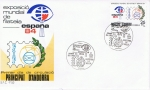 Stamps Andorra -  SPD EXPOSICIÓN MUNDIAL DE FILATELIA ESPAÑA 84