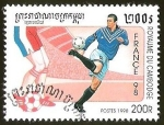 Sellos del Mundo : Asia : Camboya : FUTBOL - FRANCIA 1998