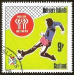 Stamps United Kingdom -  FUTBOL ARGENTINA 1978 - BERNERA ISLANDS SCOTLAND